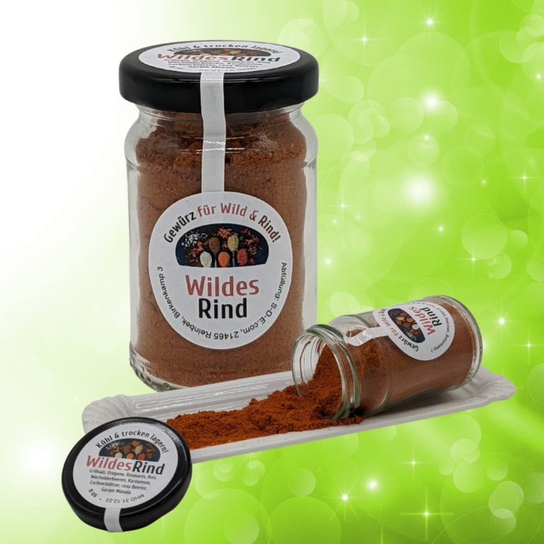 Gewürz Wildes Rind