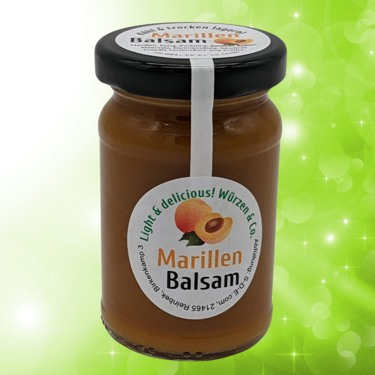 Glas Balsamessig Marille