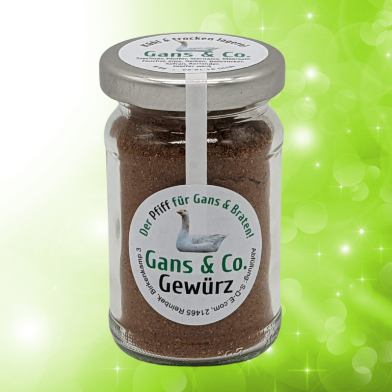 Glas Gewürz Gans&co